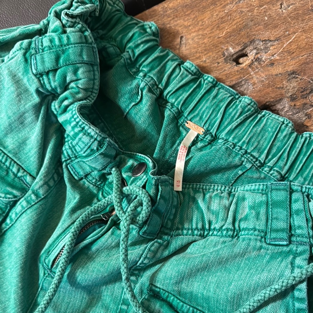 Green Cargo Pants - Picture 2 of 2